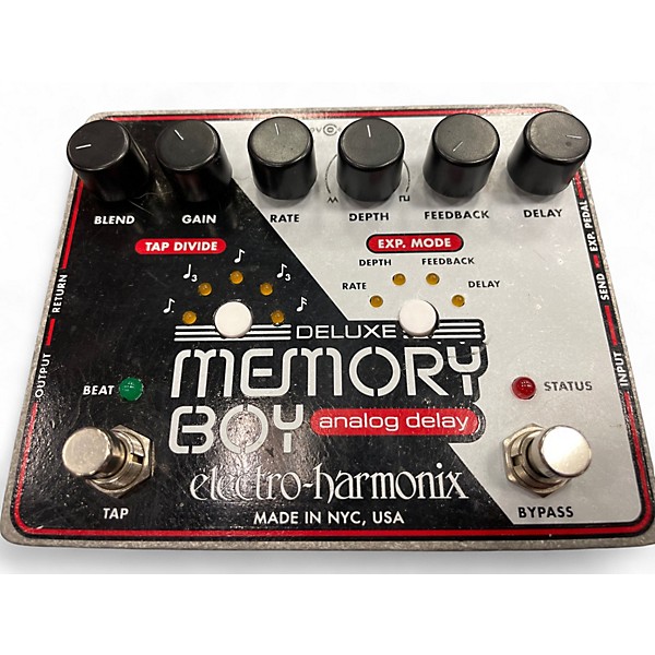Used Electro-Harmonix Deluxe Memory Boy Delay Effect Pedal