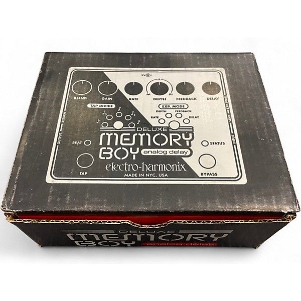 Used Electro-Harmonix Deluxe Memory Boy Delay Effect Pedal