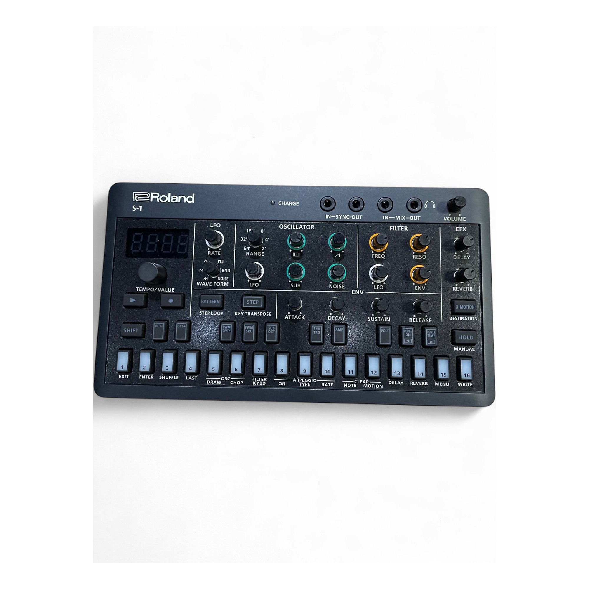 DJ機材 Roland S-1 TWEAK SYNTHESIZEZ Roland S-1 Tweak Synthesizer — DJ TechTools