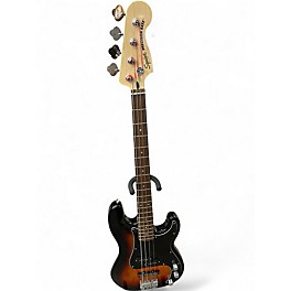 Used Squier Affinity Precision Bass 2 Color Sunburst Electric Bass Guitar