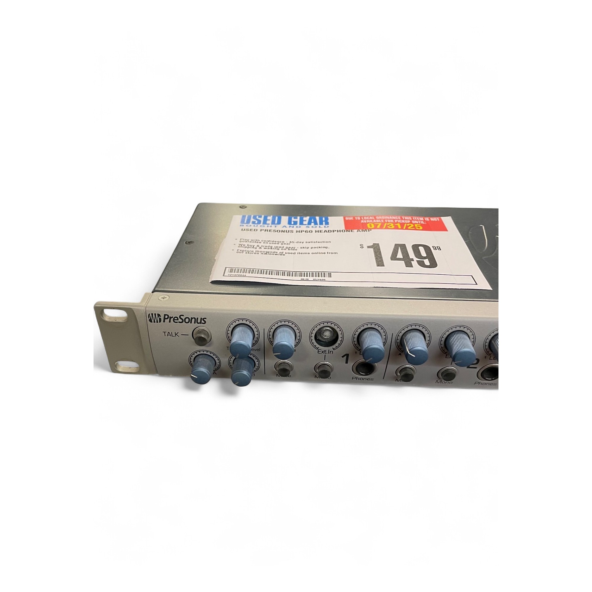 Used PreSonus HP60 Headphone Amp | Guitar Center