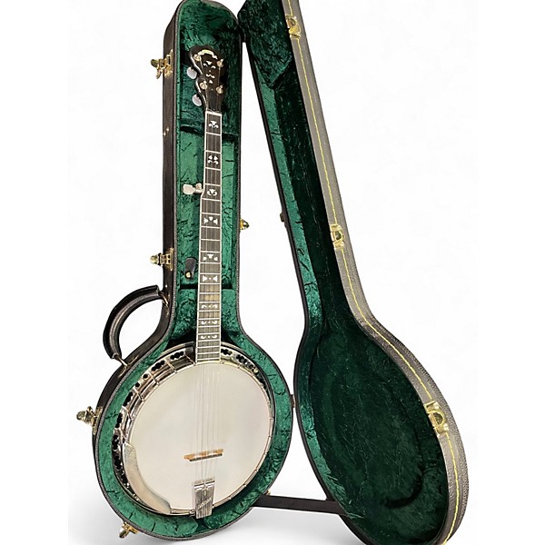 Used Deering Maple Blossom Professional Brown Banjo