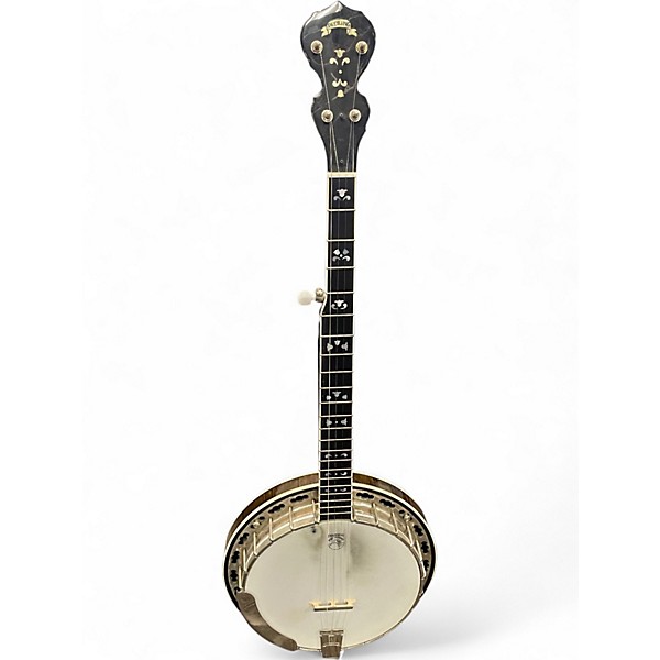 Used Deering Maple Blossom Professional Brown Banjo