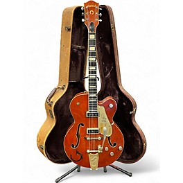 Vintage 1956 Gretsch Guitars 6120 Orange Hollow Body Electric Guitar