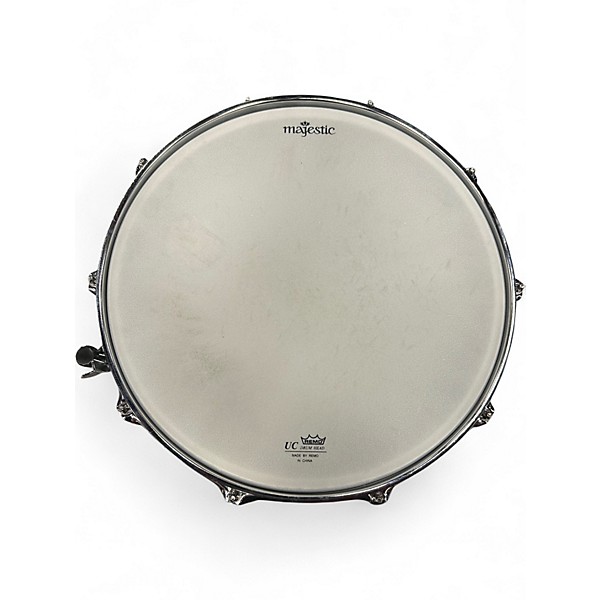 Used Majestic 14in snare Chrome Drum
