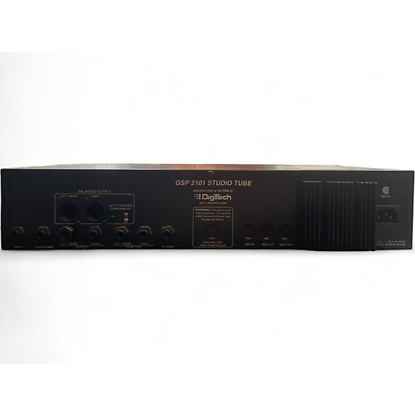 Used DigiTech Digitech GSP-2101 ARTIST Studio Tube Preamp/Multi Effects Gu Effect Processor