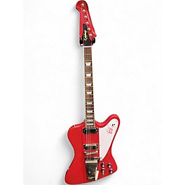 Used Epiphone Inspired By Gibson Firebird Ember Red Solid Body Electric Guitar