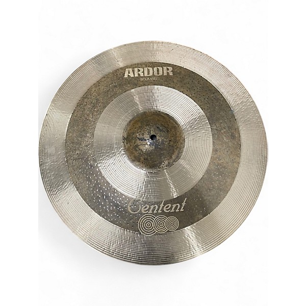 Used Centent 20in  Ardor 20in Crash Cymbal