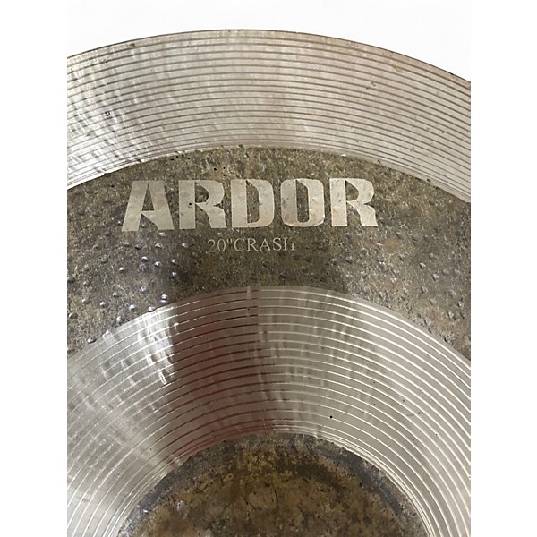 Used Centent 20in  Ardor 20in Crash Cymbal