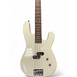 Used Charvette By Charvel 400 SERIES WHITE Electric Bass Guitar