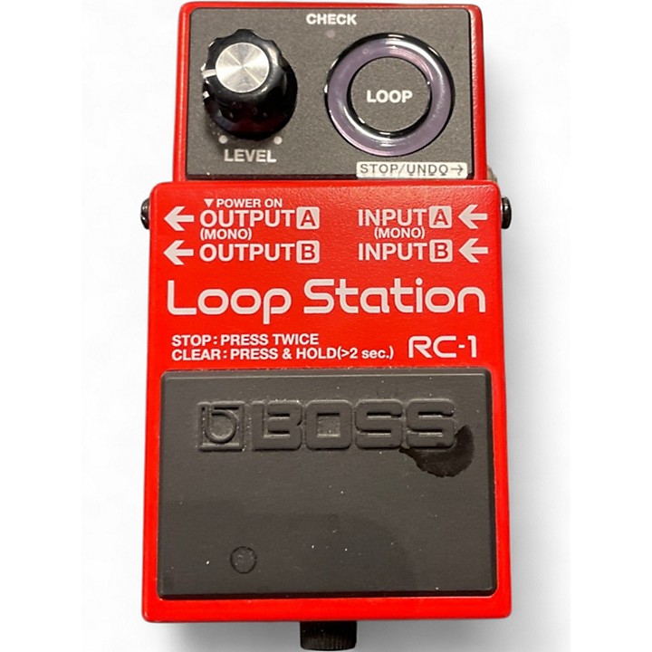 【中古】BOSS RC-1 Loop Station Used BOSS RC1 Loop Station Pedal | Guitar Center