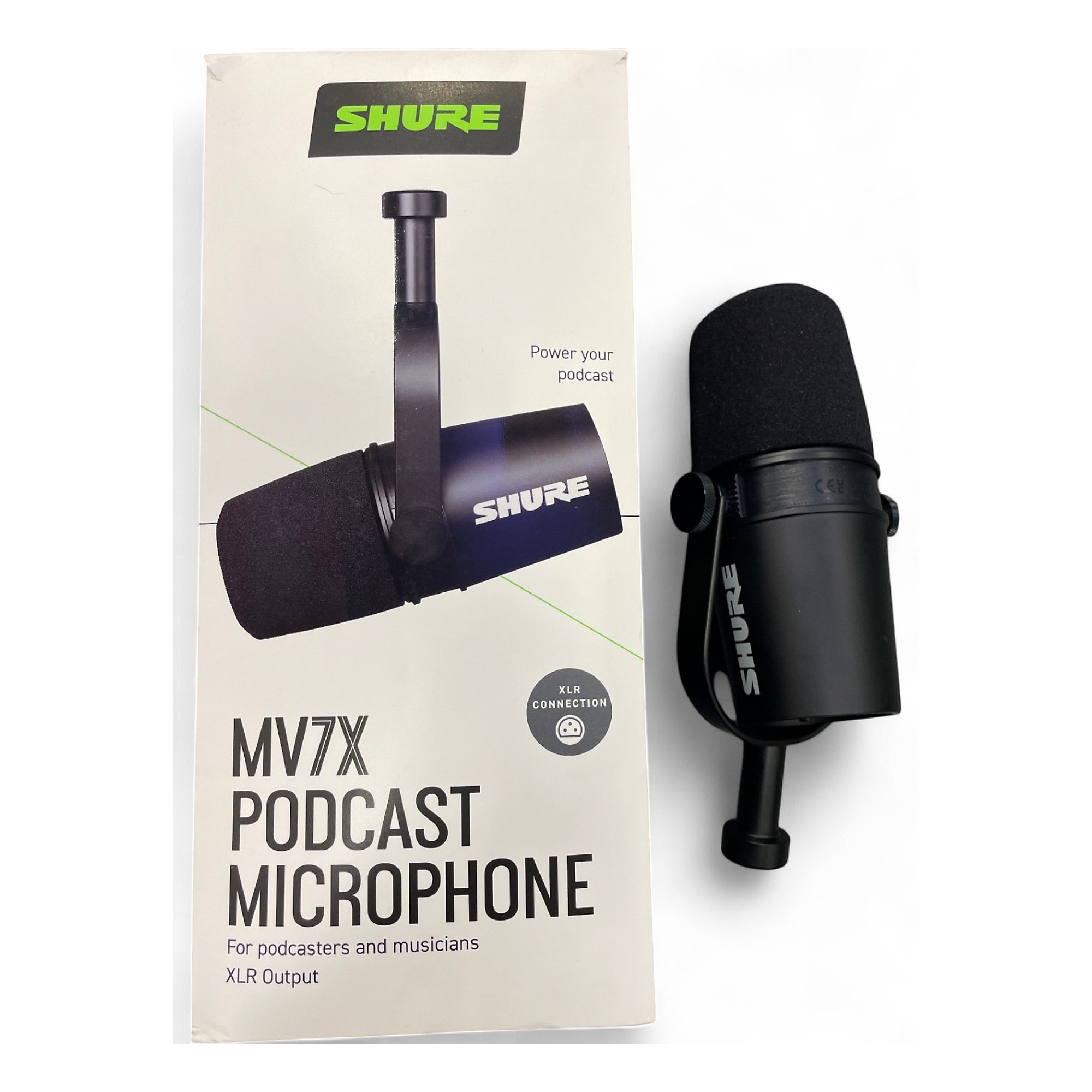 Used Shure MV7X Dynamic Microphone | Guitar Center