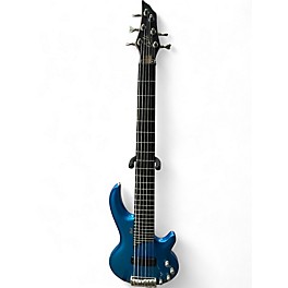 Used Cort Curbow 6 Blue Electric Bass Guitar