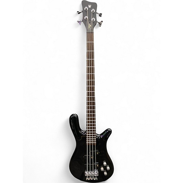 Used Warwick Streamer LX 4 String Black Electric Bass Guitar