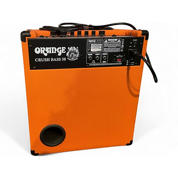 Used Orange Amplifiers crush 50 Bass Combo Amp