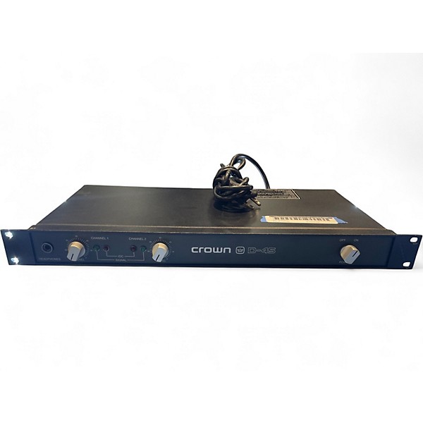 Used Crown D-45 Guitar Power Amp