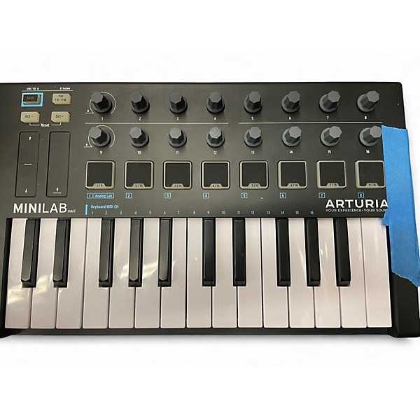 Used Arturia Minilab MKII MIDI Controller