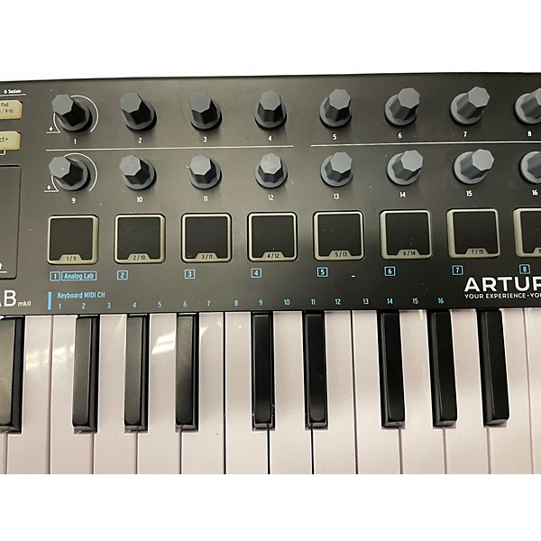 Used Arturia Minilab MKII MIDI Controller