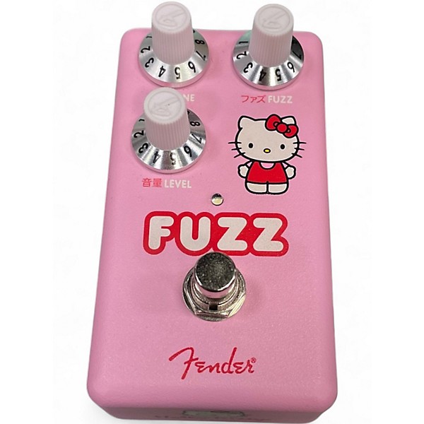 Used Fender Hello Kitty Fuzz Effect Pedal | Guitar Center