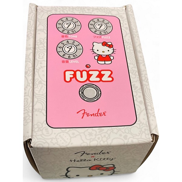 Used Fender Hello Kitty Fuzz Effect Pedal