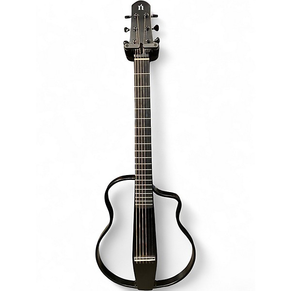 Used Natasha Guitars NBSG Black Acoustic Electric Guitar