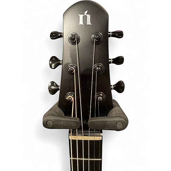 Used Natasha Guitars NBSG Black Acoustic Electric Guitar