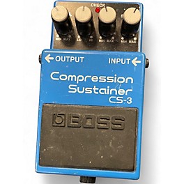 Used BOSS CS3 Compressor Sustainer Effect Pedal
