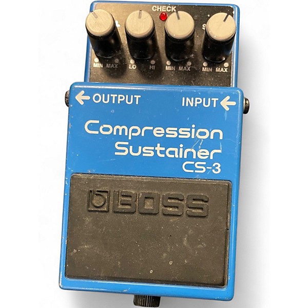 Used BOSS CS3 Compressor Sustainer Effect Pedal