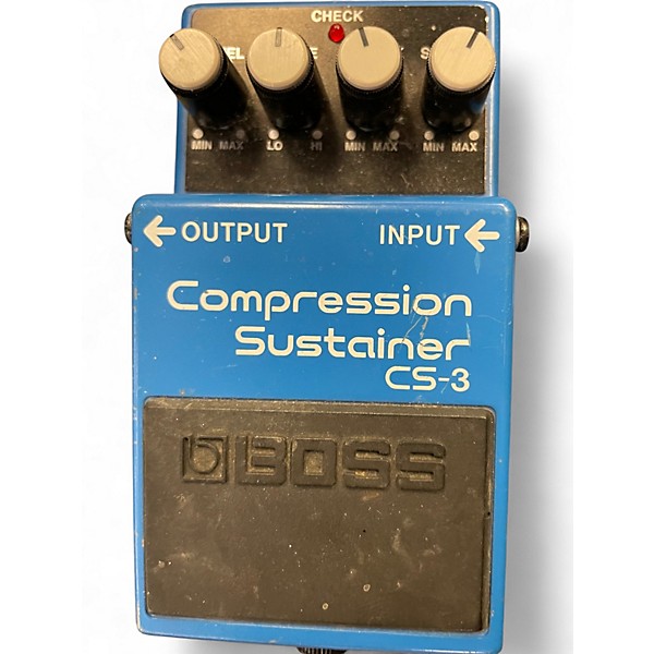 Used BOSS CS3 Compressor Sustainer Effect Pedal