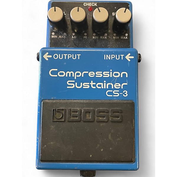 Used BOSS CS3 Compressor Sustainer Effect Pedal