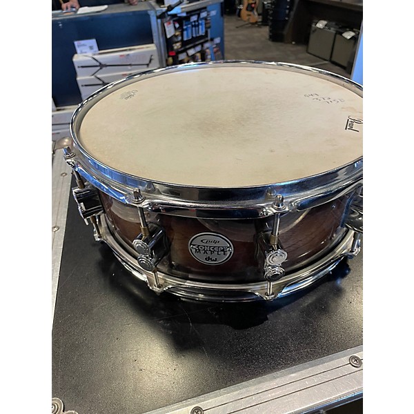 Used PDP by DW 14X5.5 Concept Series Snare Walnut to Charcoal Burst Drum