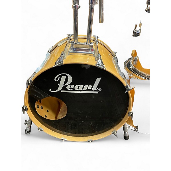 Used 1980s Pearl 7 Piece PROFESSIONAL MLX  Vintage Natural Drum Kit