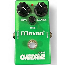 Used Maxon OD808 Overdrive Effect Pedal
