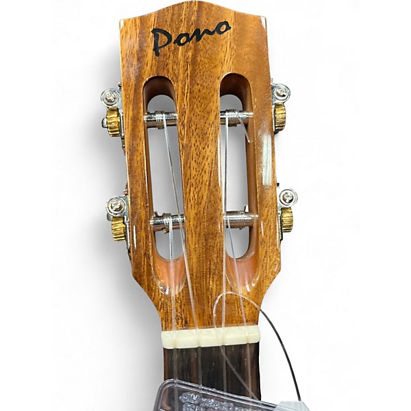 Used Pono ABSH-PC-SPO Baritone acacia Ukulele