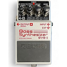 Used BOSS SYB5 Bass Synth Bass Effect Pedal