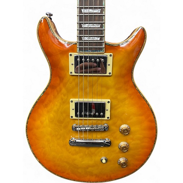 Used Hamer SUNBURST Q/T 2 Color Sunburst Solid Body Electric Guitar