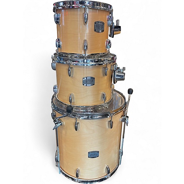 Used Yamaha 4 Piece Stage Custom Natural Drum Kit