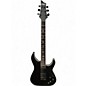 Used Schecter Guitar Research C-1 FR-S ELITE EVIL TWIN Trans Black Solid Body Electric Guitar thumbnail