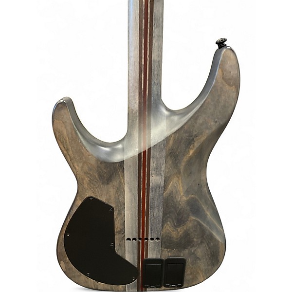 Used Schecter Guitar Research C-1 FR-S ELITE EVIL TWIN Trans Black Solid Body Electric Guitar