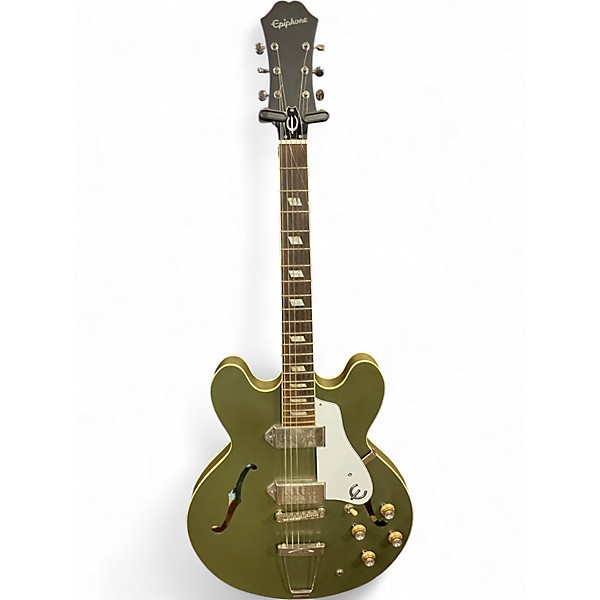Used Epiphone CASINO FADED OLIVE DRAB Hollow Body Electric