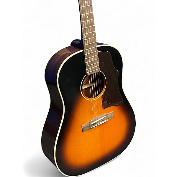 Used Epiphone J-45 2 Tone Sunburst Acoustic Electric Guitar