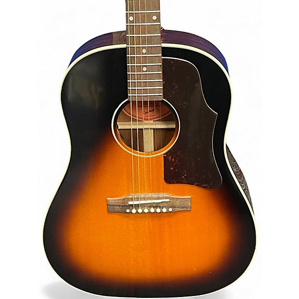 Used Epiphone J-45 2 Tone Sunburst Acoustic Electric Guitar