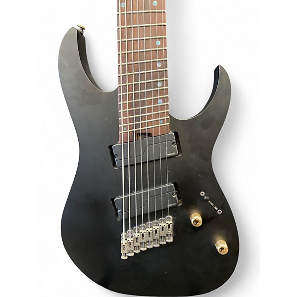Used 2020s Ibanez rgim8mh black Solid Body Electric Guitar