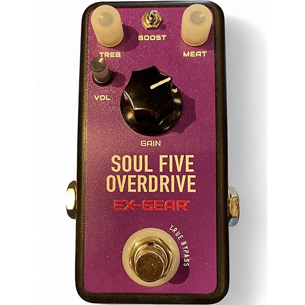 Used Ex Gear SOULD FIVE OVERDRIVE Effect Pedal
