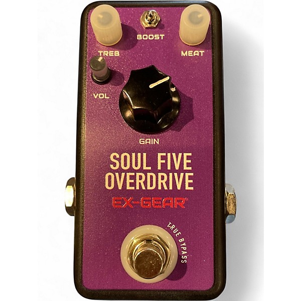 Used Ex Gear SOULD FIVE OVERDRIVE Effect Pedal