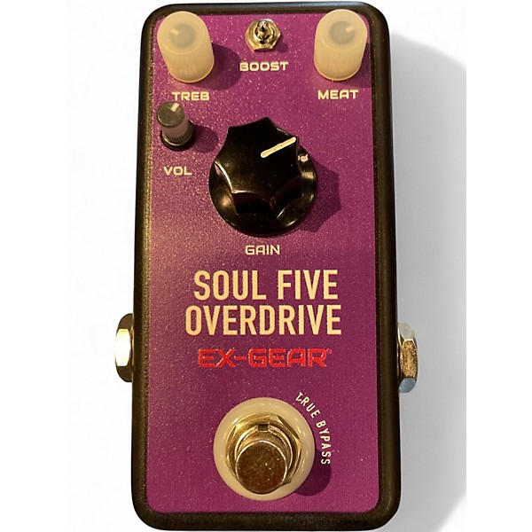 Used Ex Gear SOULD FIVE OVERDRIVE Effect Pedal
