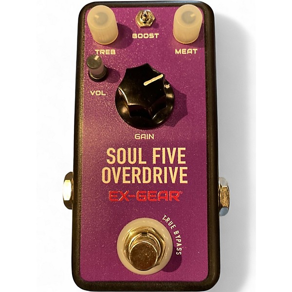 Used Ex Gear SOULD FIVE OVERDRIVE Effect Pedal