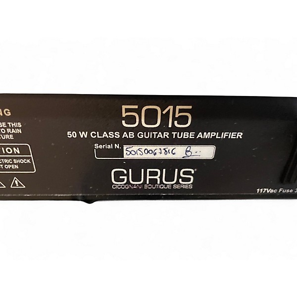 Used Gurus 5015 Tube Guitar Amp Head
