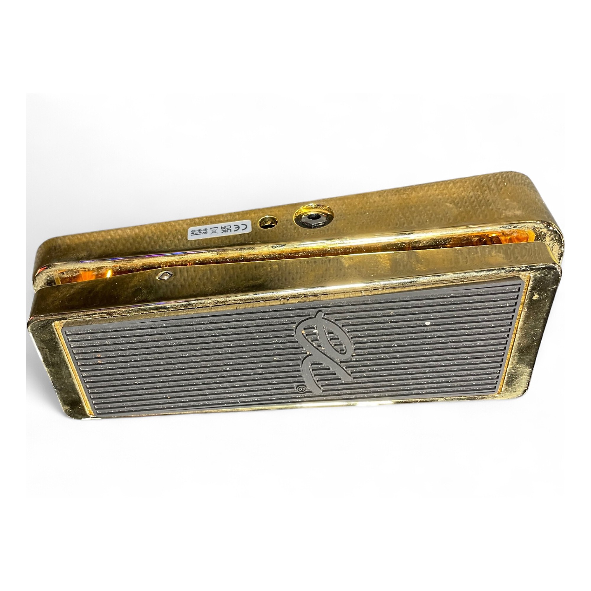 ギター DUNLOP ERIC CLAPTON CRY BABY WAH EC95G Dunlop EC95G Eric Clapton Cry Baby Wah Effects Pedal Gold