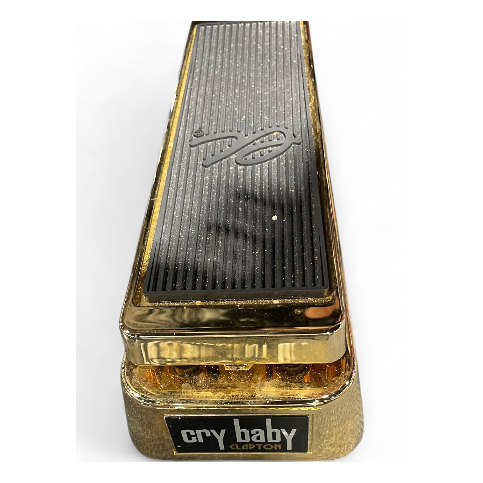 ギター DUNLOP ERIC CLAPTON CRY BABY WAH EC95G Dunlop EC95G Eric Clapton Cry Baby Wah Effects Pedal Gold
